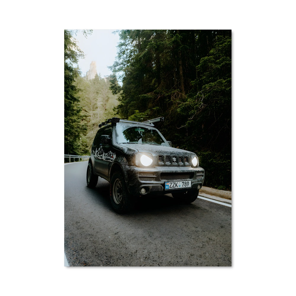 Poster Aventure au Volant