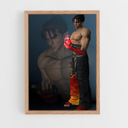 ap-jin kazama-5 cadre Bois clair