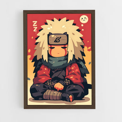 ap-jiraiya-12 cadre Bois foncé