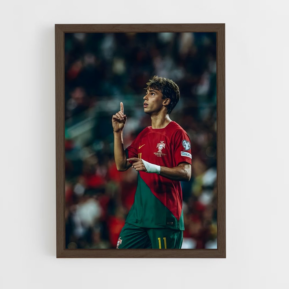ap-joao felix-2 cadre Bois foncé