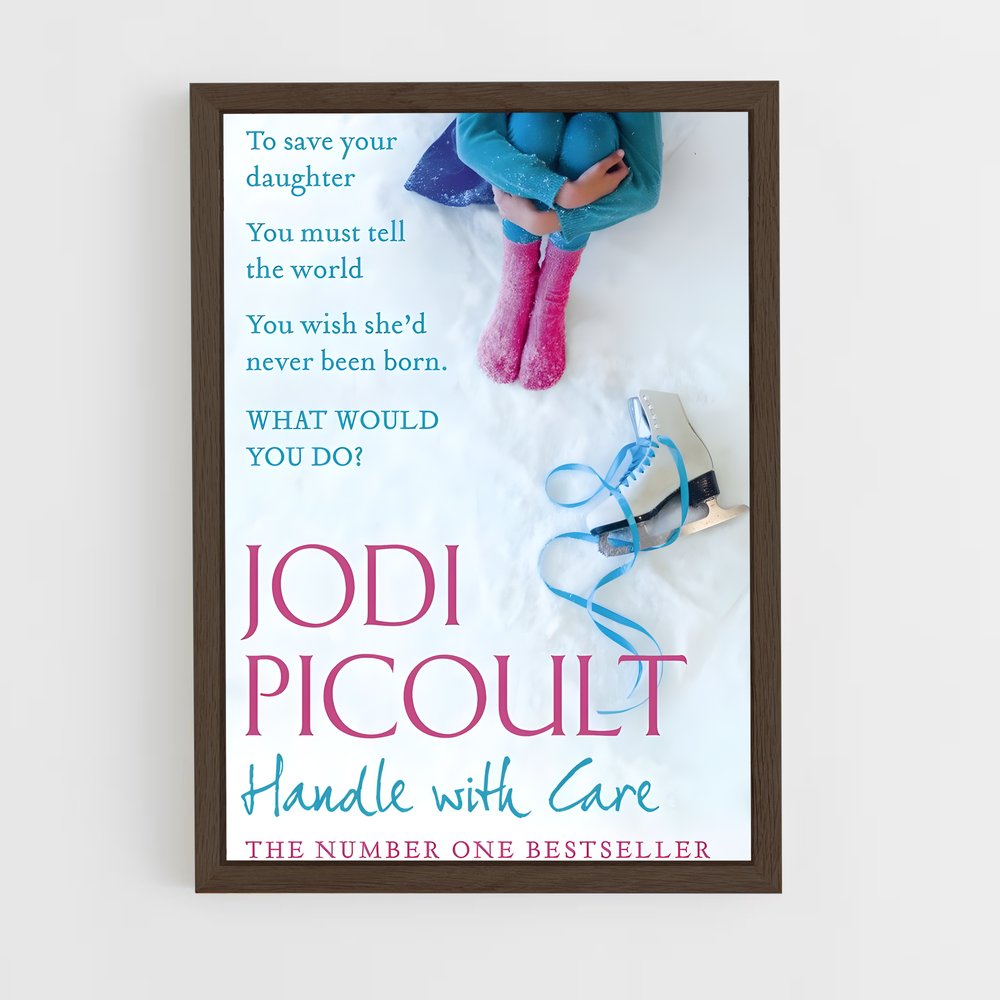 ap-jodi picoult-4 cadre Bois foncé