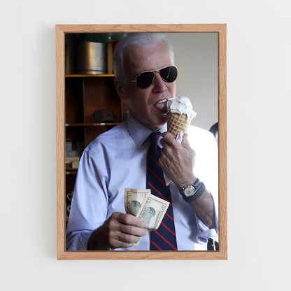 ap-joe biden-2 cadre Bois clair