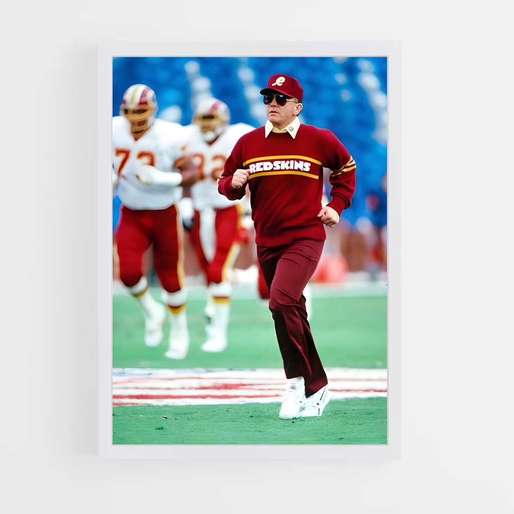 ap-joe gibbs-1 cadre Blanc