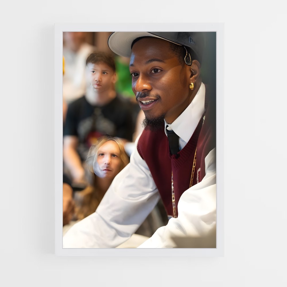 ap-joey bada$$-5 cadre Blanc