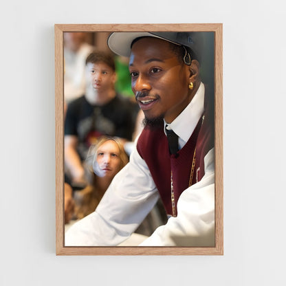 ap-joey bada$$-5 cadre Bois clair