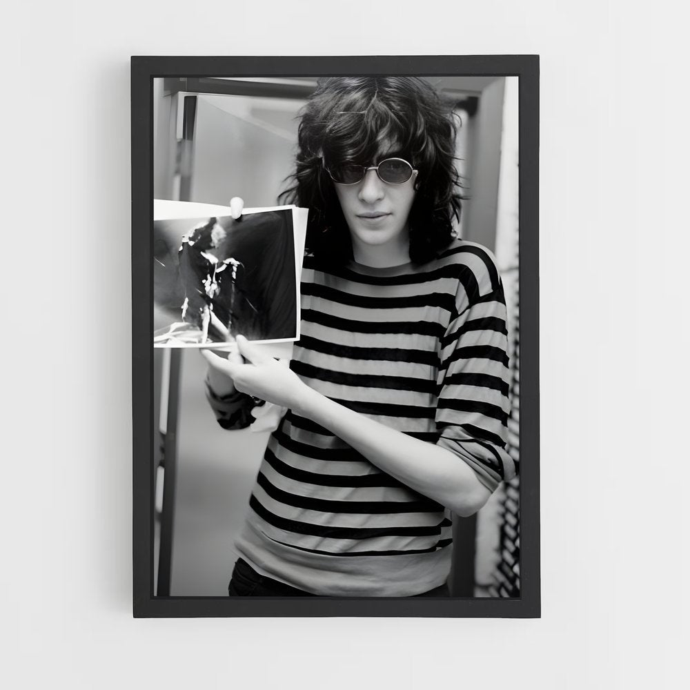 ap-joey ramone-4 cadre Noir