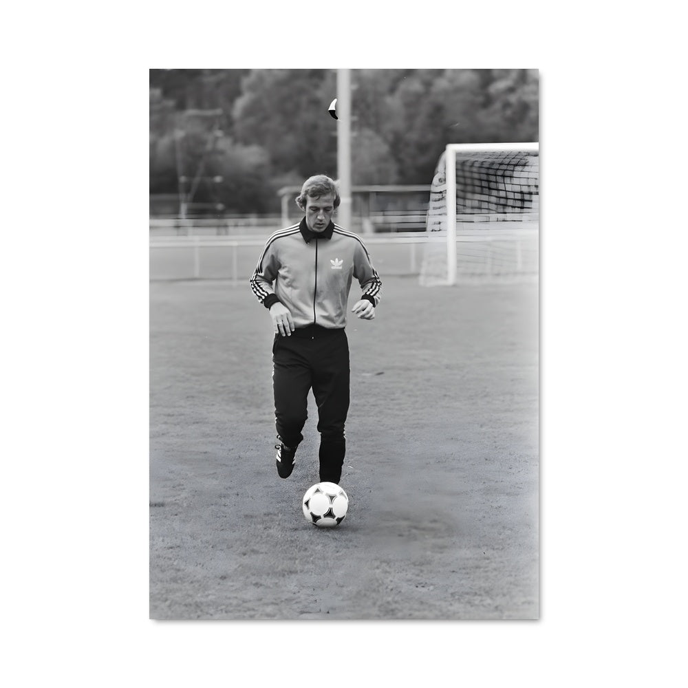 Poster Petit Footballeur