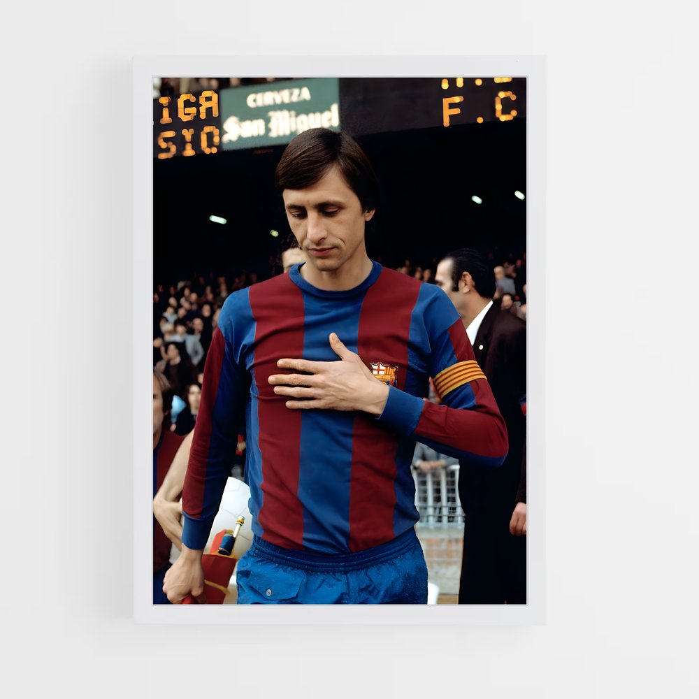 ap-johan cruyff-5 cadre Blanc