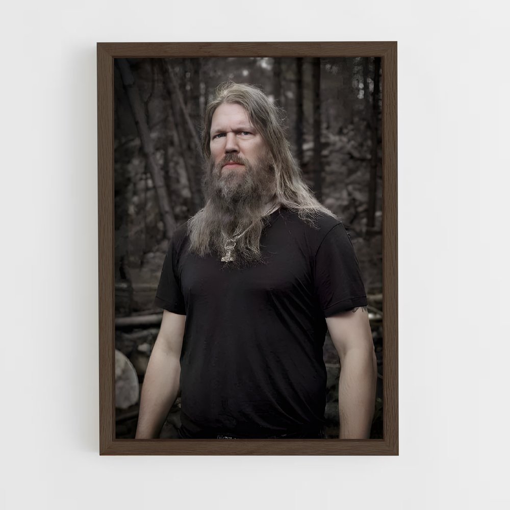 ap-johan hegg-4 cadre Bois foncé