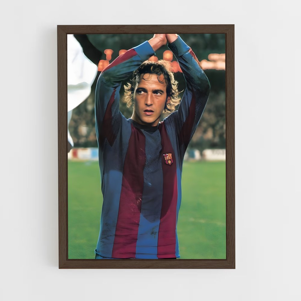 ap-johan neeskens-5 cadre Bois foncé