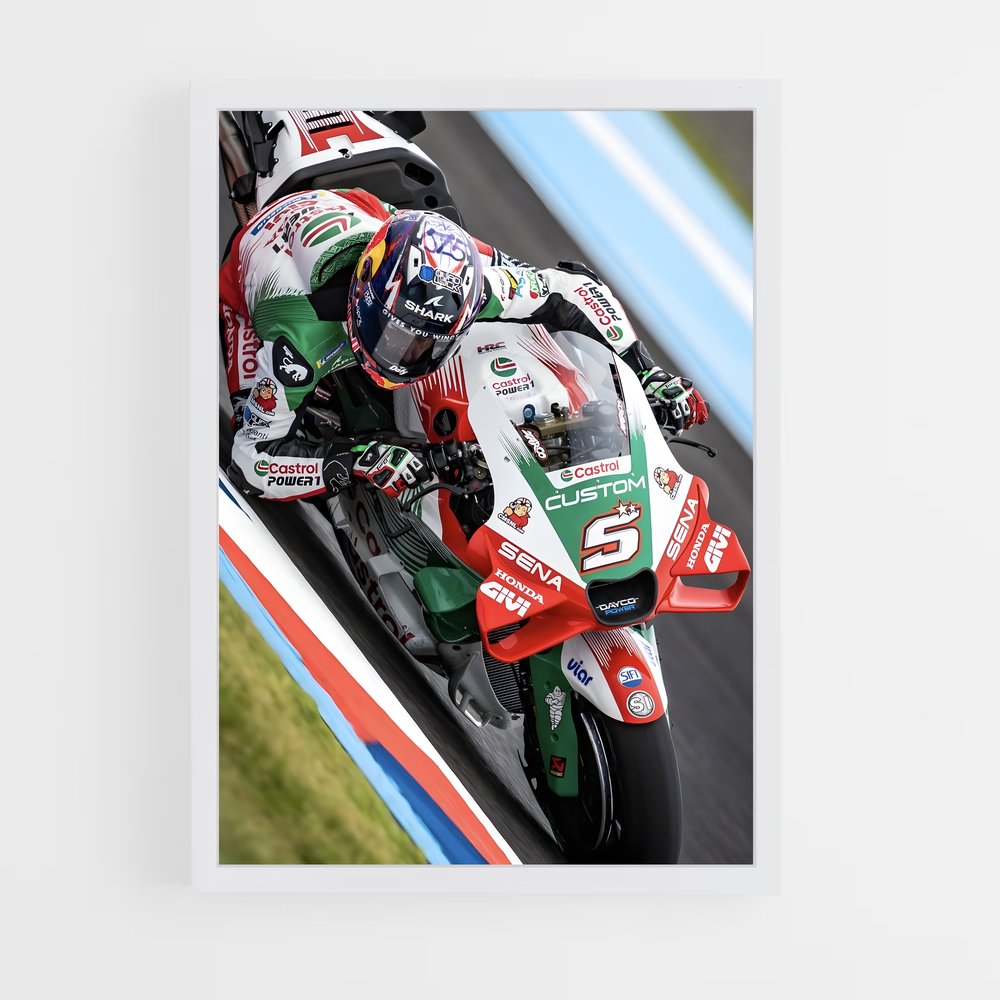ap-johann zarco-2 cadre Blanc