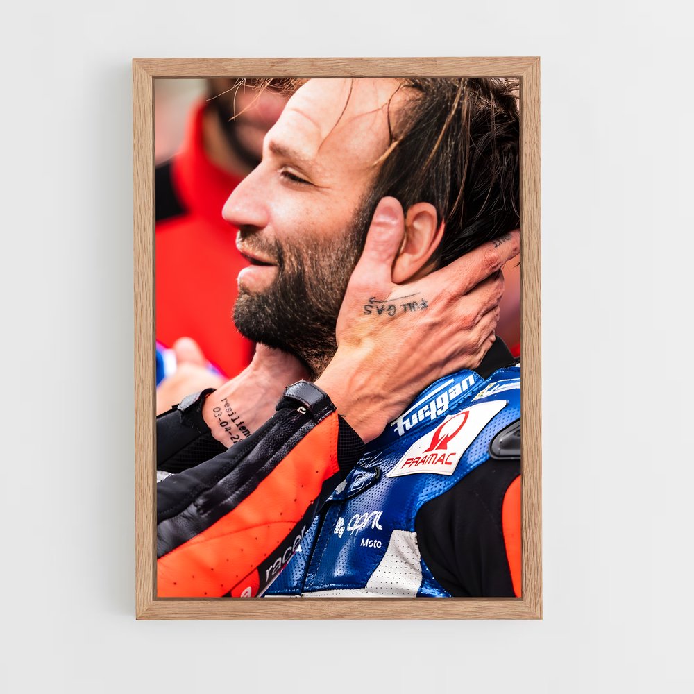 ap-johann zarco-4 cadre Bois clair