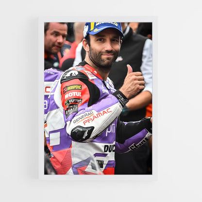 ap-johann zarco-9 cadre Blanc