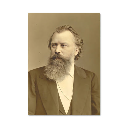 Poster Brahms en Costumes