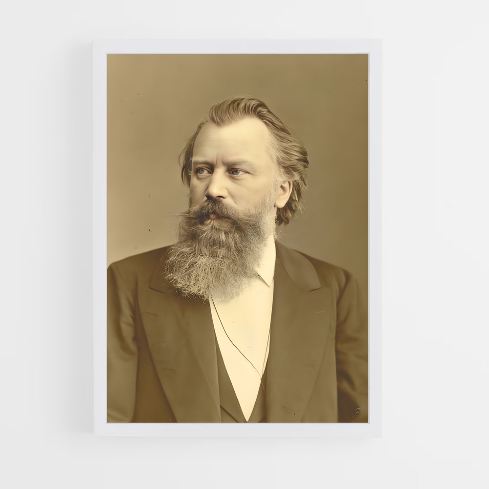 ap-johannes brahms-2 cadre Blanc