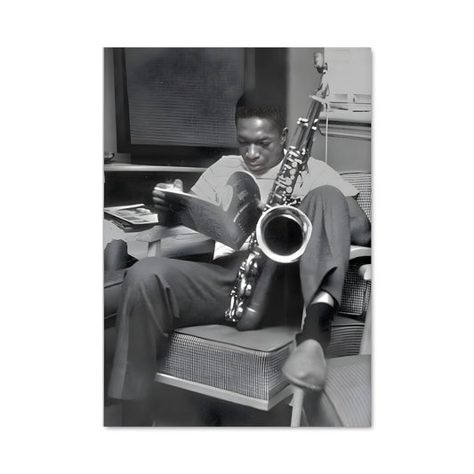 Poster Coltrane en Solo