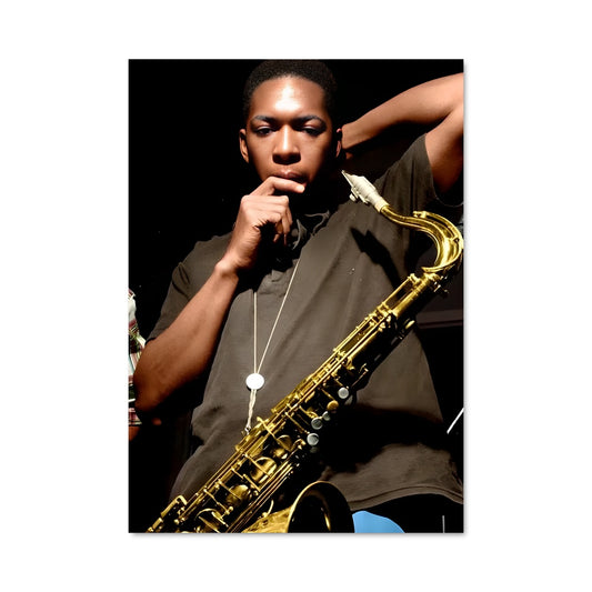 Poster Saxophoniste Étoile