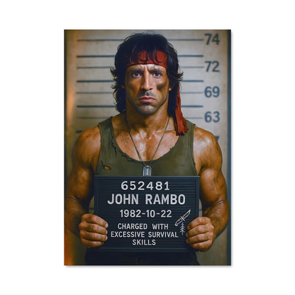 Poster Rambo's Resolve
