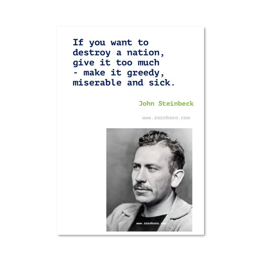 Poster La Voix de Steinbeck