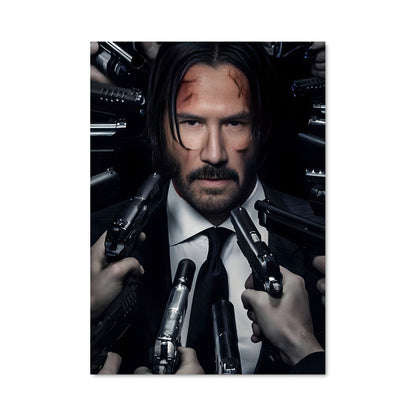 Poster John Wick: Le Pistolero Élégant