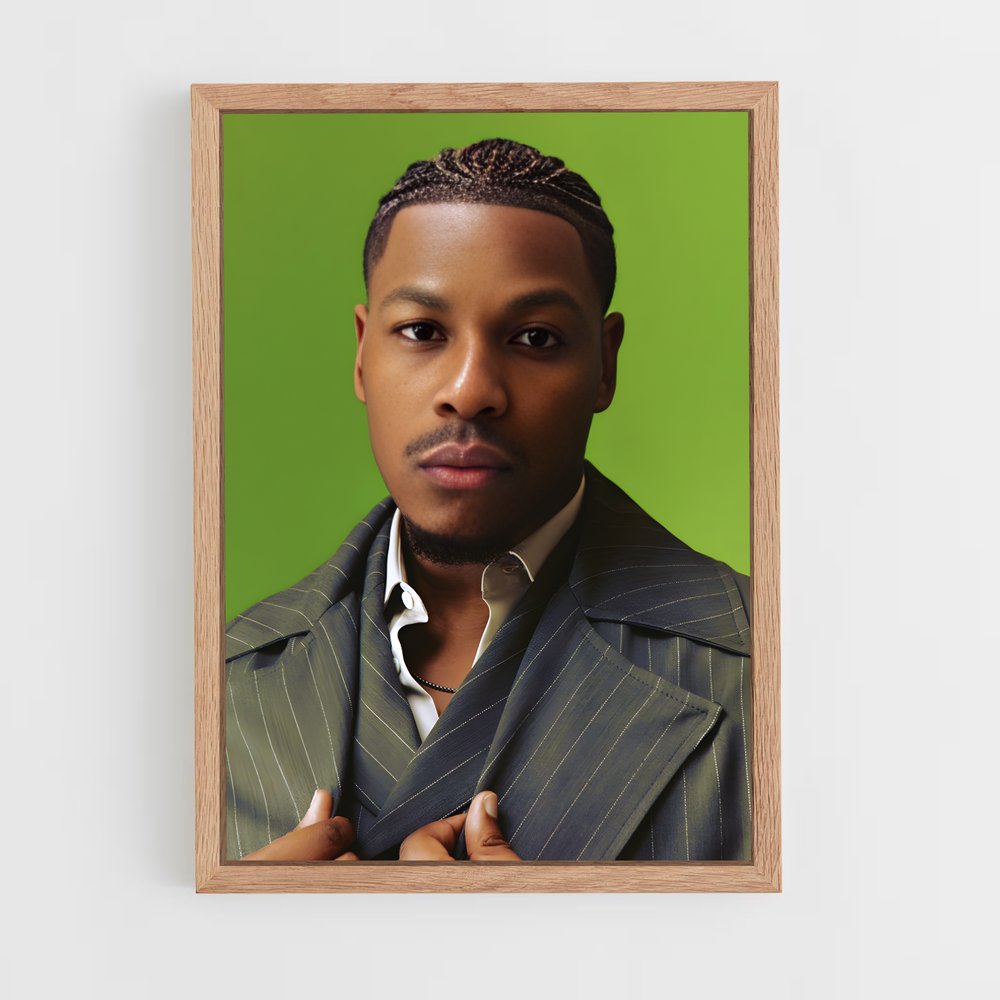 ap-john boyega-2 cadre Bois clair