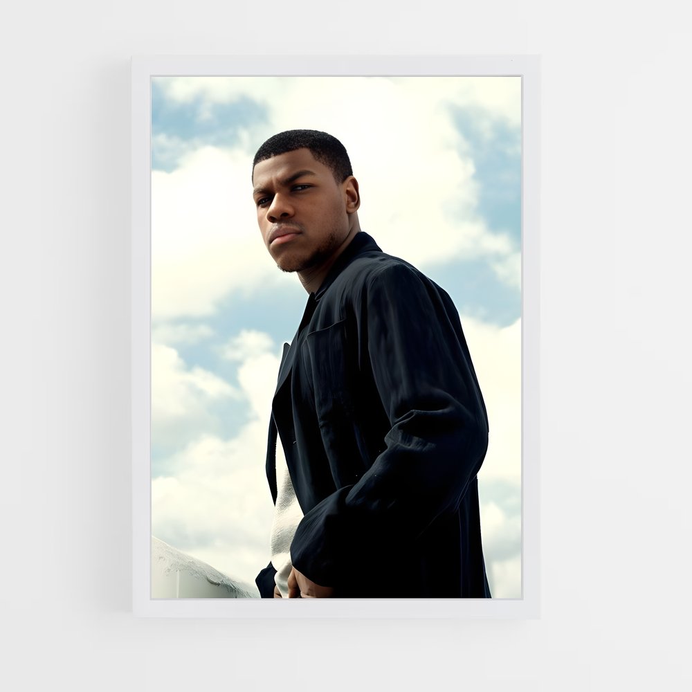 ap-john boyega-3 cadre Blanc