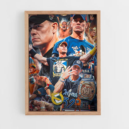 ap-john cena-7 cadre Bois clair