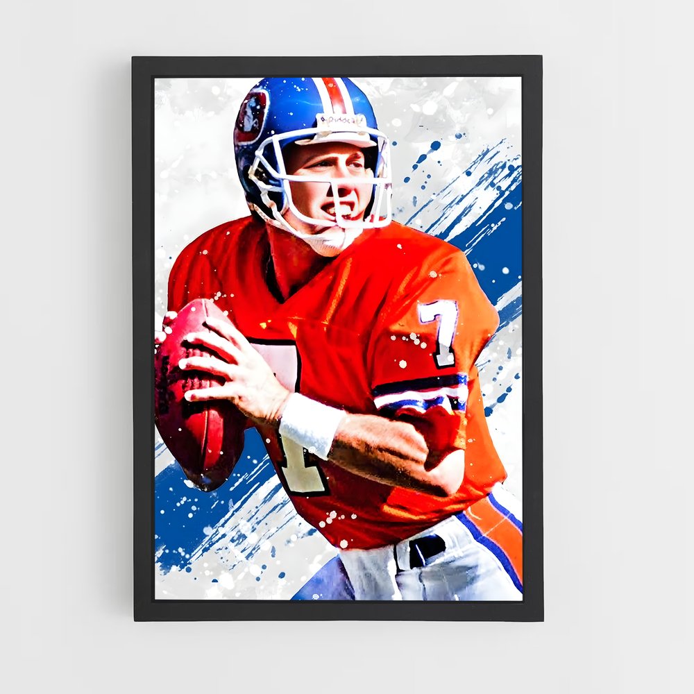 ap-john elway-1 cadre Noir
