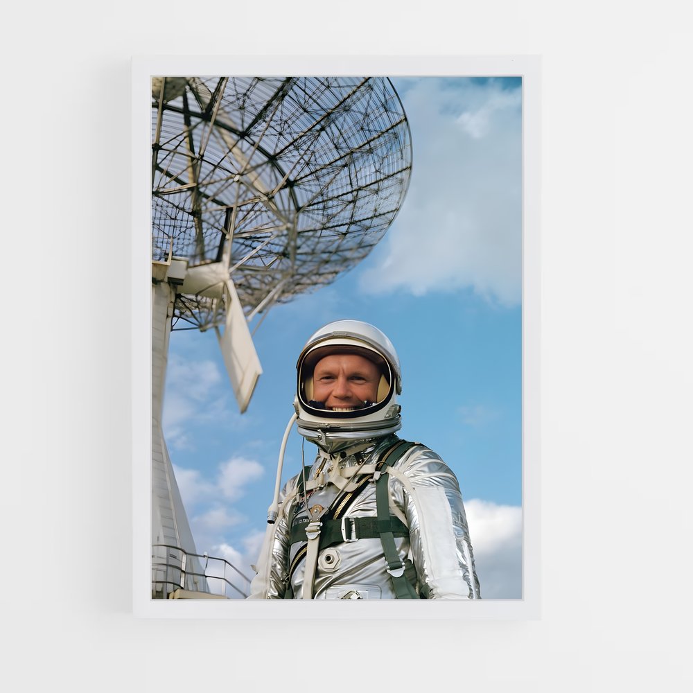 ap-john glenn-1 cadre Blanc