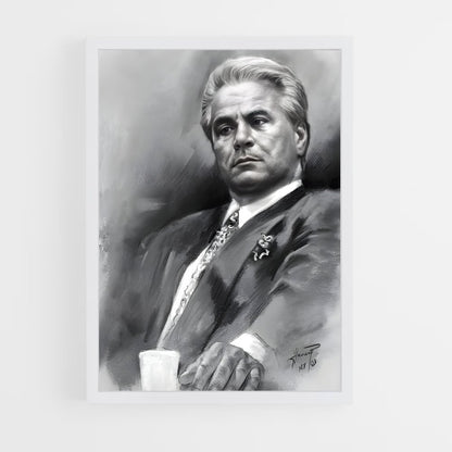 ap-john gotti-4 cadre Blanc