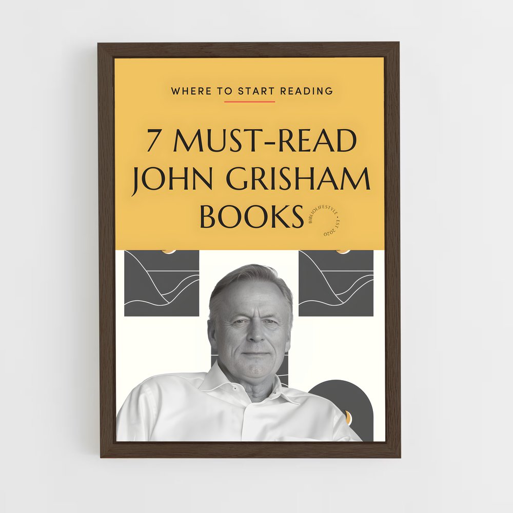 ap-john grisham-2 cadre Bois foncé
