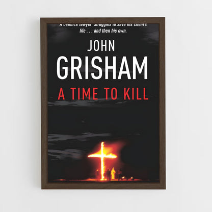 ap-john grisham-3 cadre Bois foncé