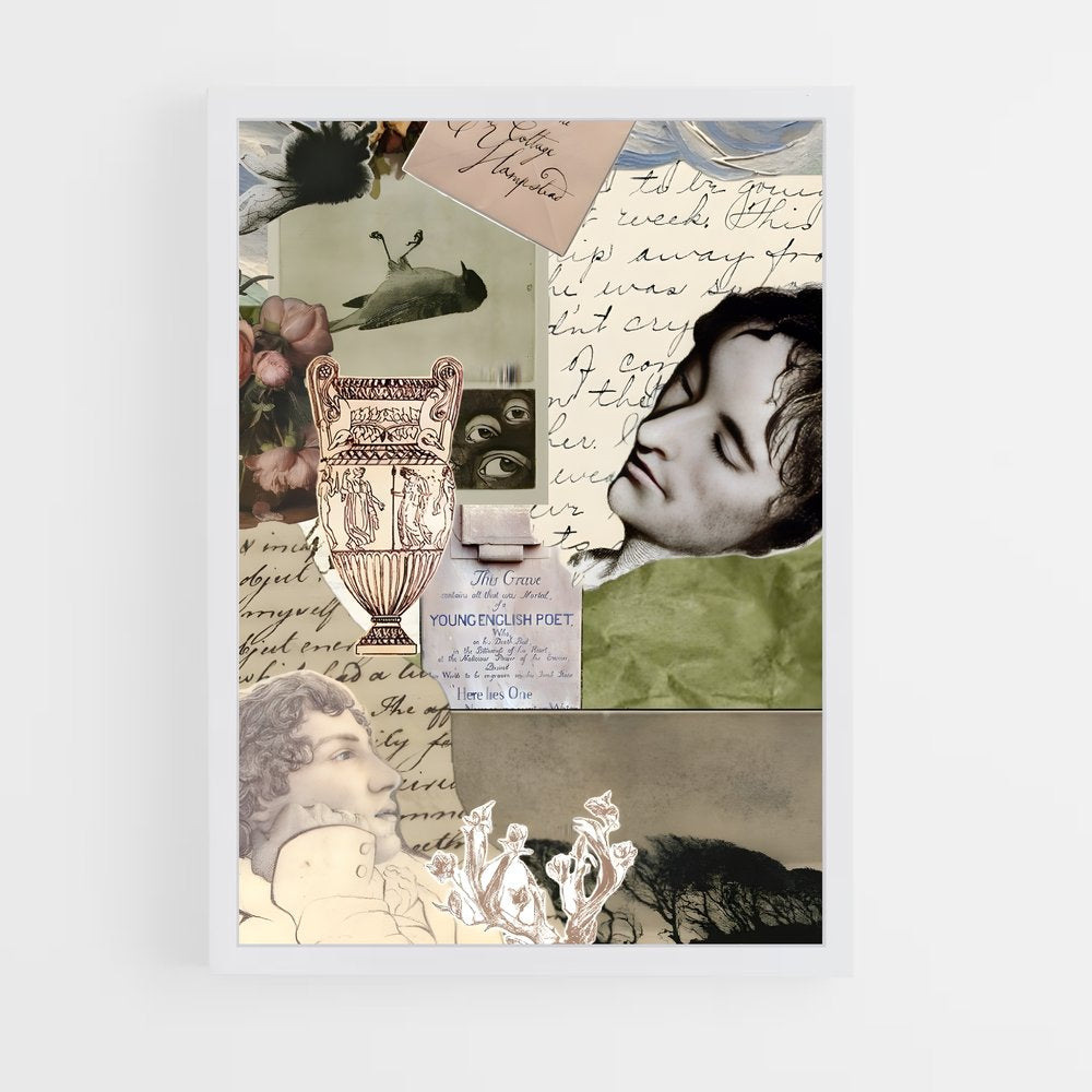 ap-john keats-5 cadre Blanc