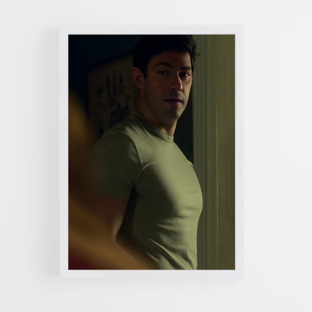 ap-john krasinski-3 cadre Blanc