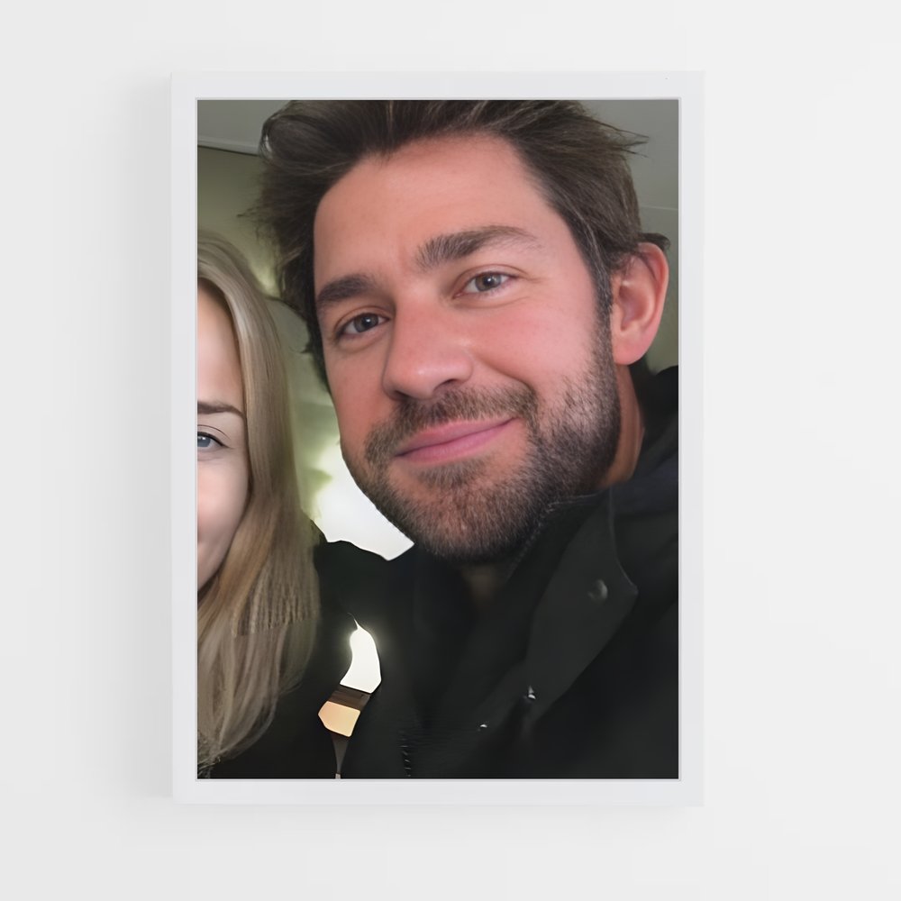 ap-john krasinski-4 cadre Blanc