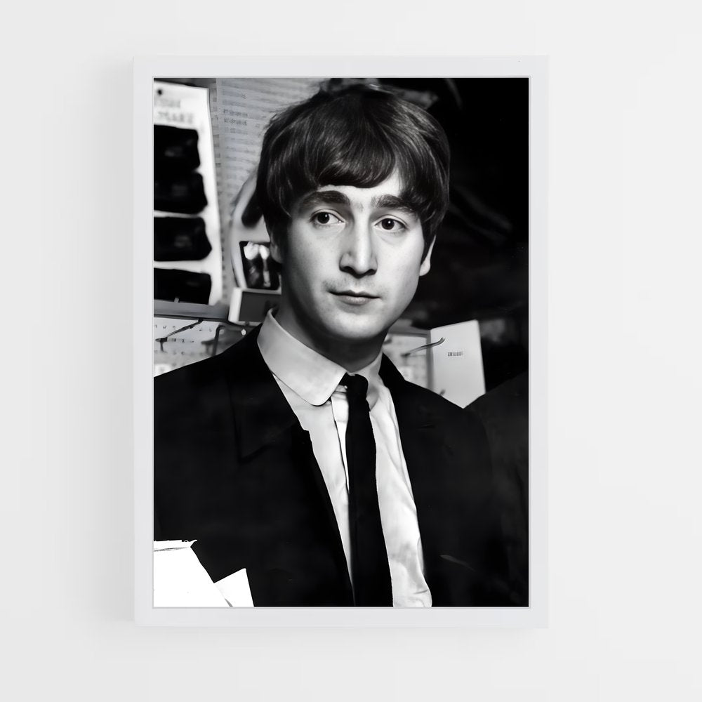 ap-john lennon-3 cadre Blanc