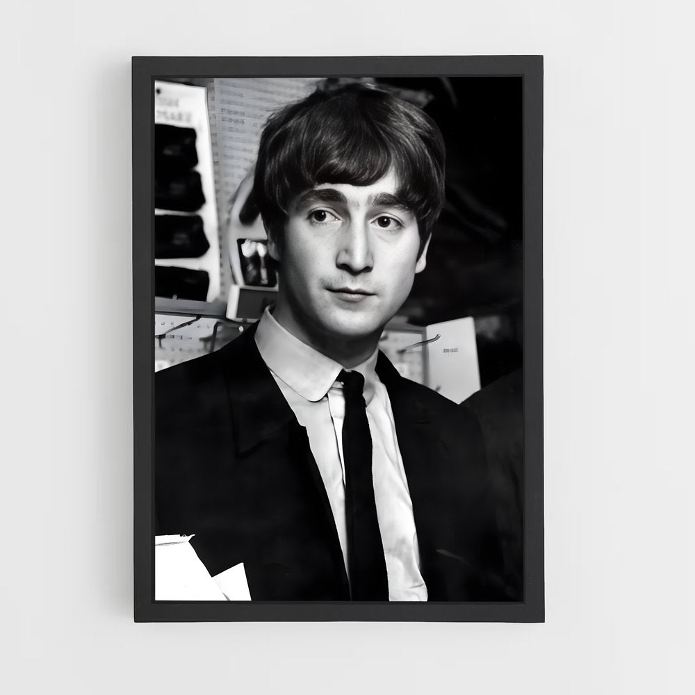 ap-john lennon-3 cadre Noir