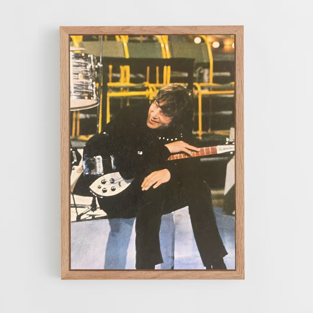 ap-john lennon-5 cadre Bois clair