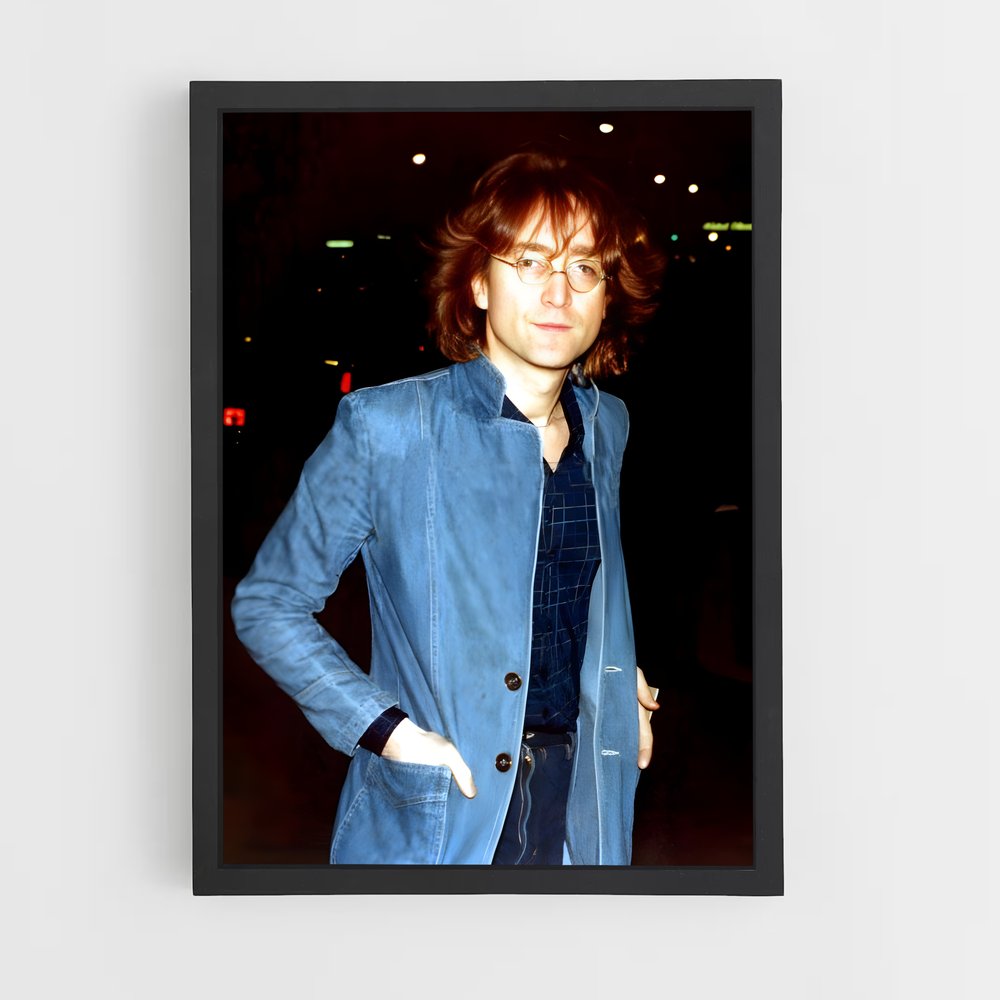 ap-john lennon-7 cadre Noir