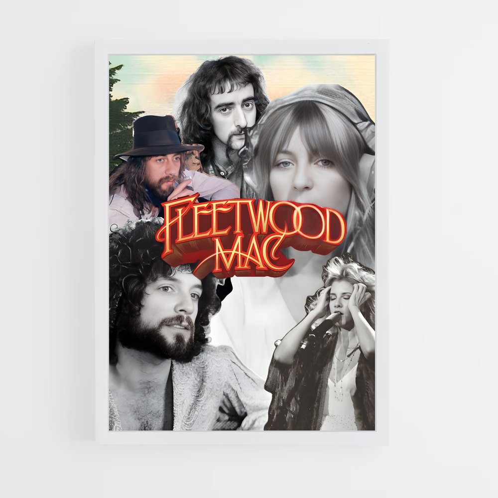 ap-john mcvie-4 cadre Blanc