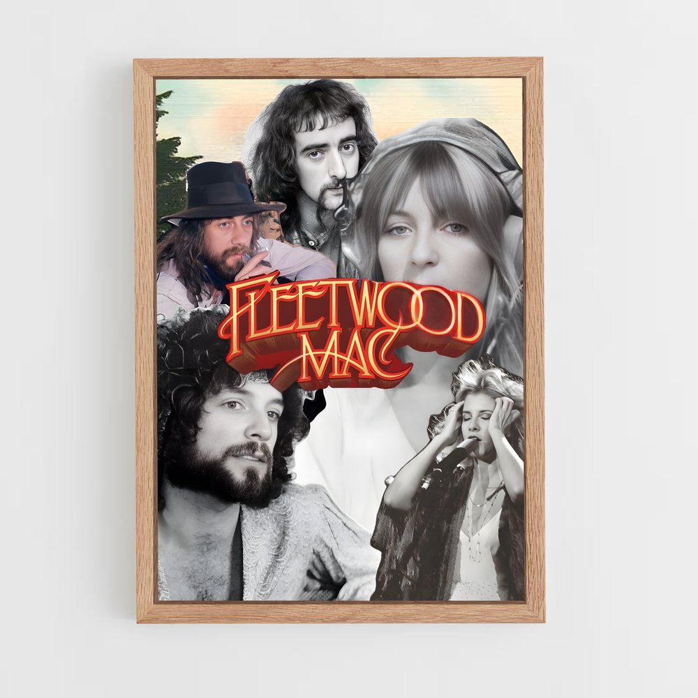 ap-john mcvie-4 cadre Bois clair