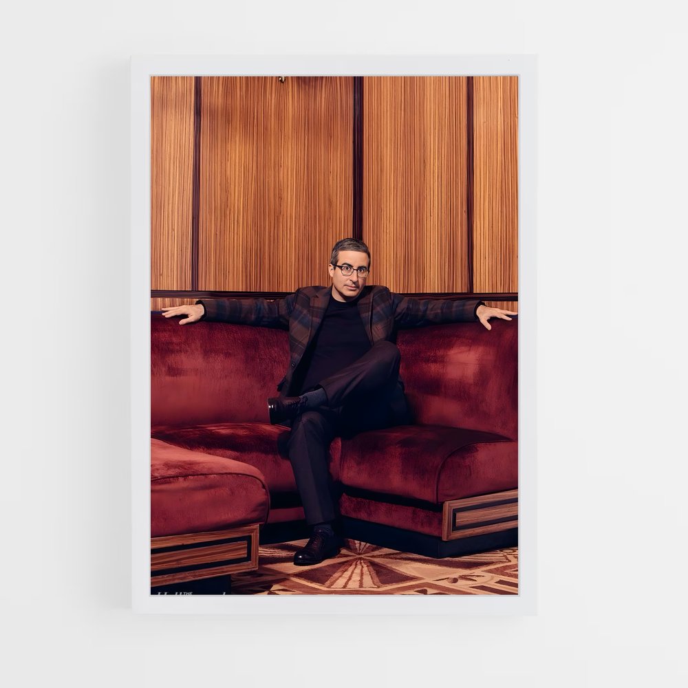 ap-john oliver-2 cadre Blanc