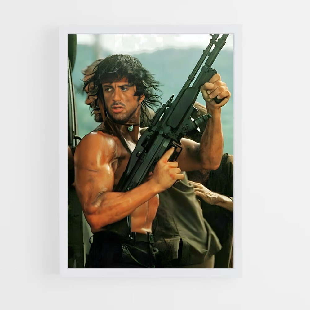 ap-john rambo-2 cadre Blanc