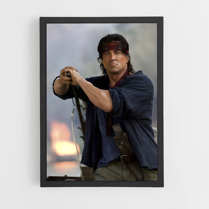 ap-john rambo-3 cadre Noir