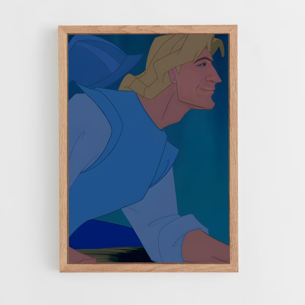 ap-john smith-1 cadre Bois clair
