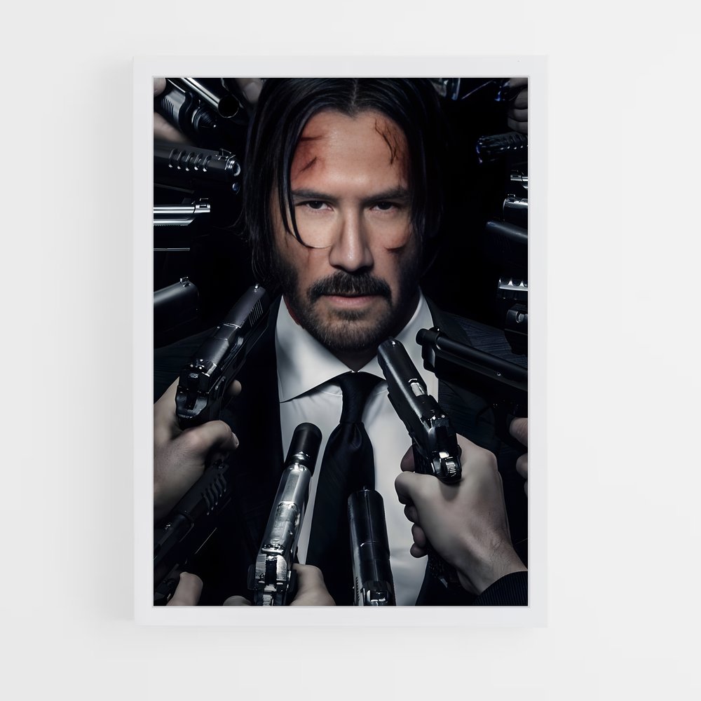 ap-john wick-1 cadre Blanc