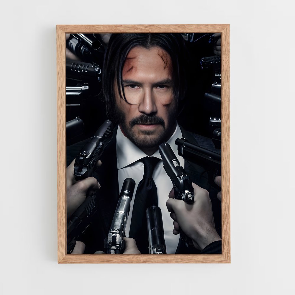 ap-john wick-1 cadre Bois clair