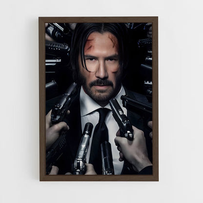 ap-john wick-1 cadre Bois foncé