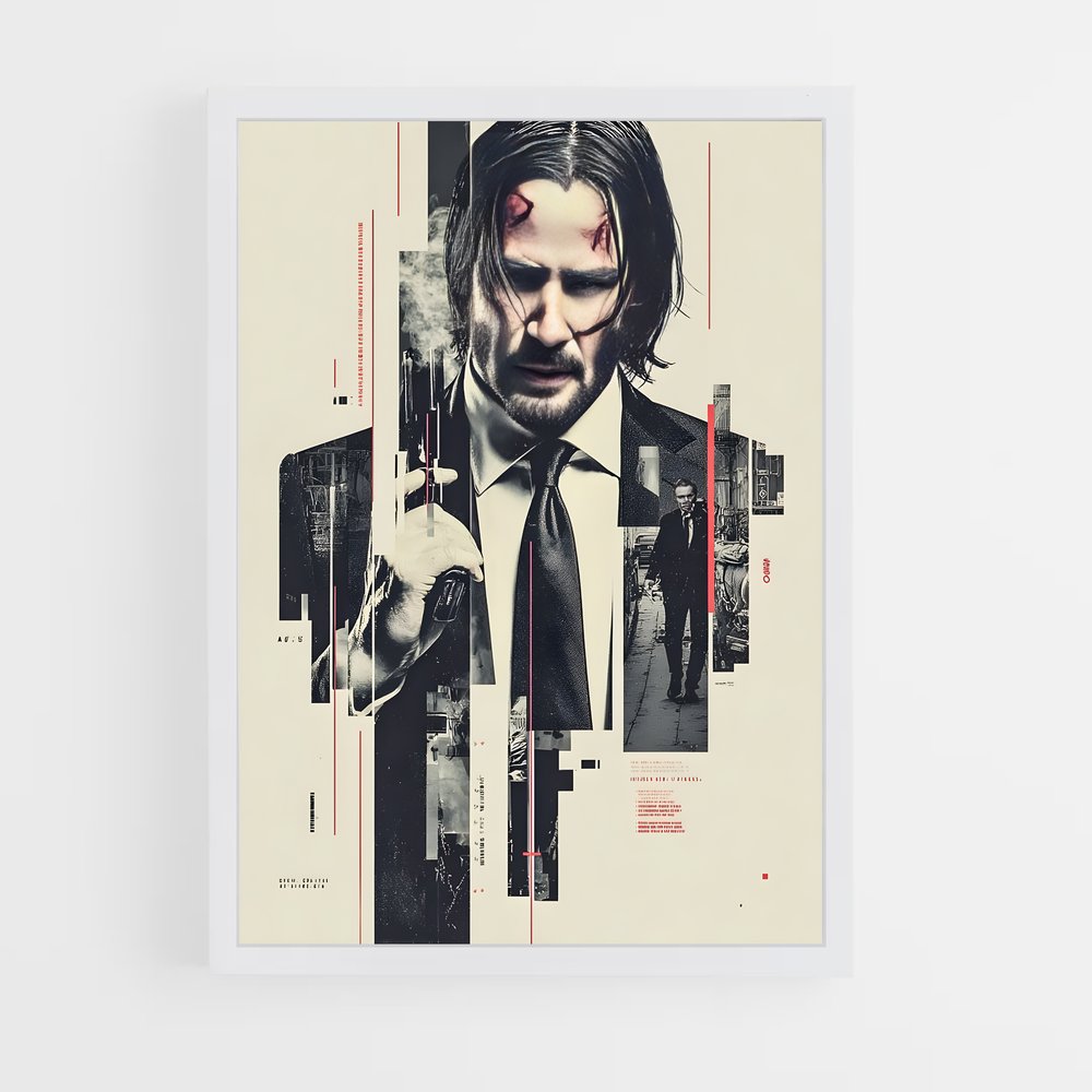 ap-john wick-10 cadre Blanc