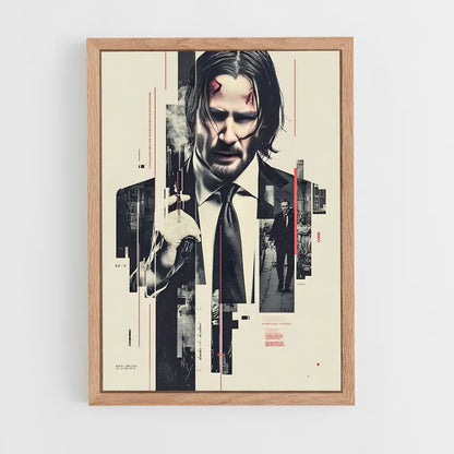 ap-john wick-10 cadre Bois clair